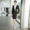 AD高端职业连衣裙女主持人正装西服裙正式场合套装气质通勤工作服 商品缩略图3