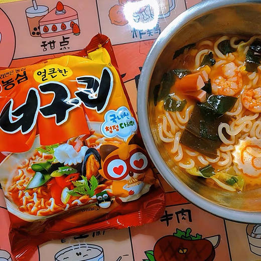 农心小浣熊拌面548克 4连包 商品图2