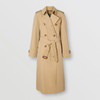 BURBERRY 巴宝莉 女士滑铁卢版型 – 长款 Heritage Trench 束腰风衣 卡其色 8045785 A1366 商品缩略图0