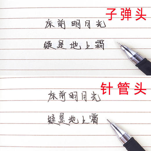 中性笔学生用签字笔创意笔芯办公用笔碳素笔水性笔初中生文具 商品图2