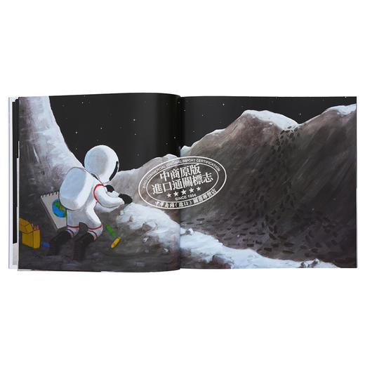 预售 【中商原版】Field Trip to the Moon 月球实地考察 John Hare 无字书 英文原版 进口图书 儿童绘本 故事图画书 4-8岁 商品图7