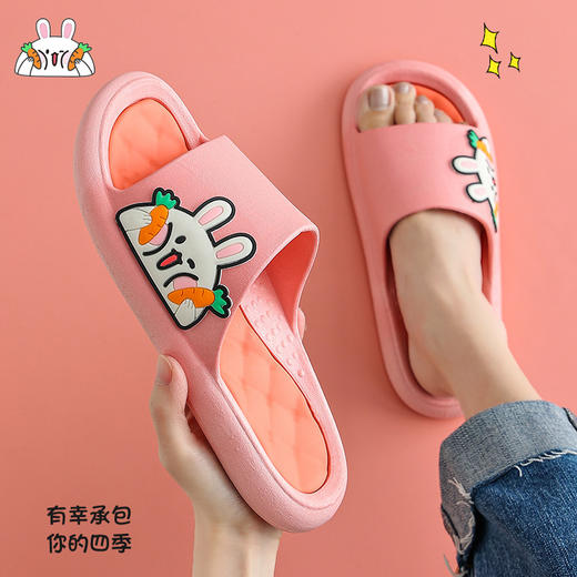 「四款可选！解锁夏日」夏季浴室拖鞋女居家室内防滑软底韩版网红ins外穿凉拖鞋男潮 商品图6