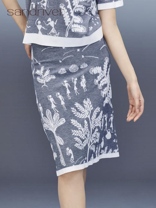 小A女半裙 SJS95W063K 商品图1