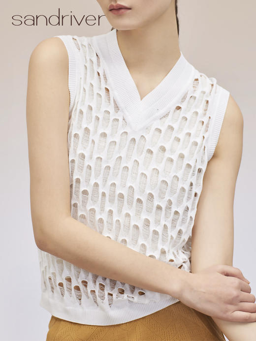 镂空女背心 SJS95W041K 商品图1