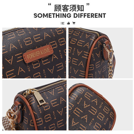 Safiya/索菲娅包包2023新款手机包时尚链条包单肩包女斜挎包女包SF9151070Y 商品图9