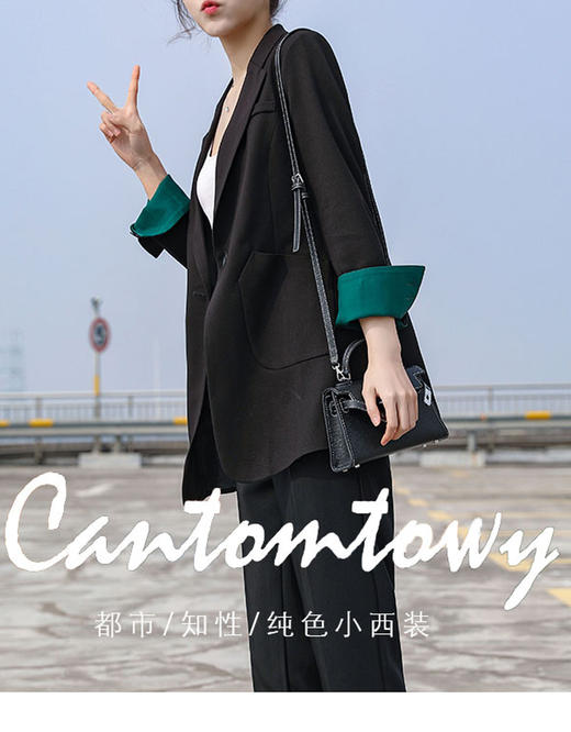 裁缝学苑 AW74休闲西装外套英伦1:1实物服装纸样剪裁图纸牛皮纸样 商品图2