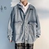 【GZ】无忧购美式复古牛仔休闲外套男8033（截单后7天发货)25年清仓捡漏 商品缩略图1