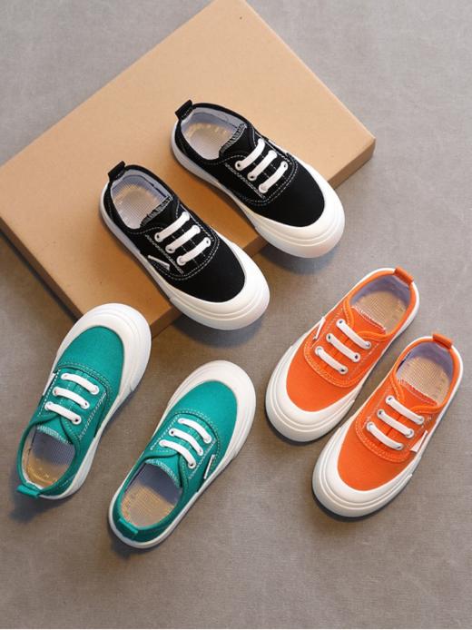 【岁愿儿童糖果色帆布鞋】春秋必备的鞋子，‎每年都不会过时的帆布鞋，‭百搭又耐看！⁣品质保证！⁩ 商品图2