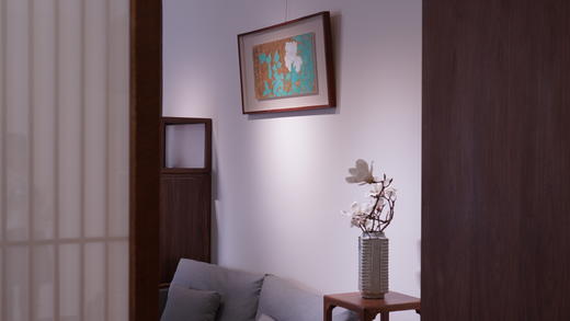 张大千艺术版画｜金笺牡丹 30*68cm/1.82平尺 商品图1