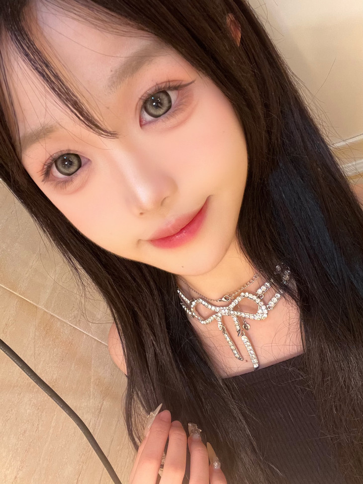Hanawink美瞳 年抛隐形眼镜 泪光熊14.5mm 1副/2片 左右可不同度数-VVCON美瞳商城29