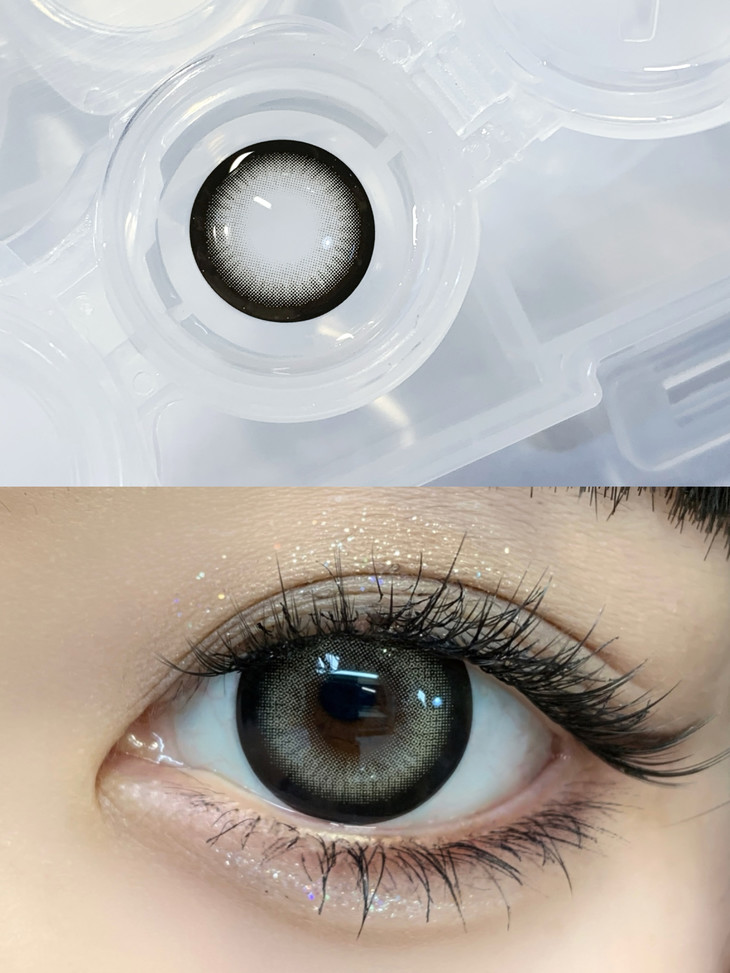 Hanawink美瞳 年抛隐形眼镜 泪光熊14.5mm 1副/2片 左右可不同度数-VVCON美瞳商城9