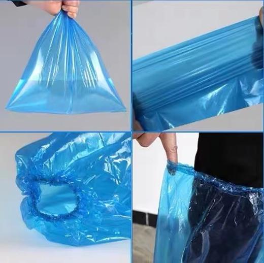 一次性长筒鞋套防水防尘塑料雨鞋套户外旅行徒步春游便携防雨鞋套雨天加厚耐磨透明塑料长筒脚套 商品图5