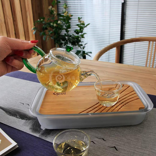 璃海匠心-优雅玻璃茶具组6件套 商品图5