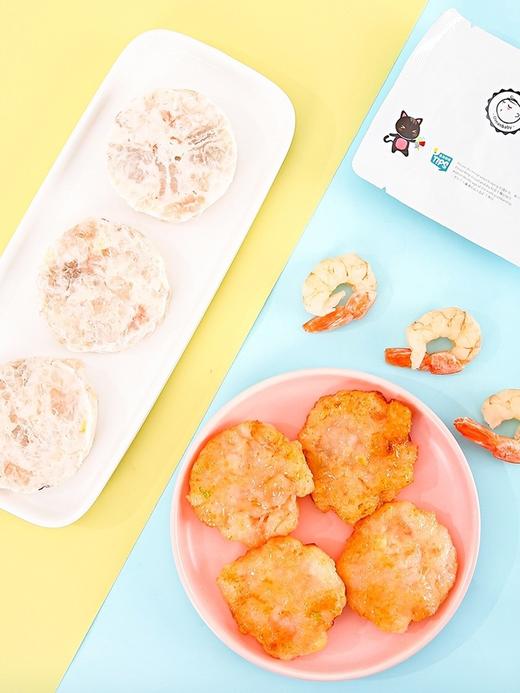 大虾仁鲜虾饼 虾仁含量＞80% 减盐配方 商品图3