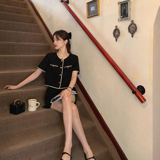 coco白 短裤 金蘑菇菇【Graceful爱心香香子】~显高瘦清爽百搭短西裤精致 商品图3