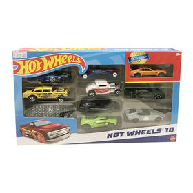 美泰 风火轮火辣交通系列十辆装MATC54886