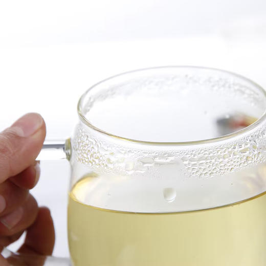 明尚德飘逸玻璃三件套杯耐高温泡茶杯450ml 商品图3