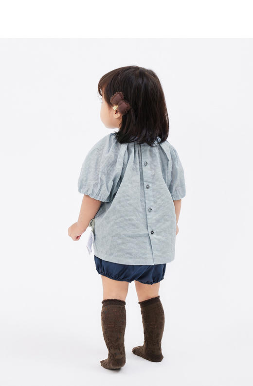 jnby  23年夏款  棉质复古文艺短袖TOP  YN4211220 商品图5