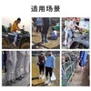 一次性长筒鞋套防水防尘塑料雨鞋套户外旅行徒步春游便携防雨鞋套雨天加厚耐磨透明塑料长筒脚套 商品缩略图4