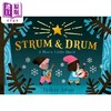 【中商原版】Jashar Awan Strum and Drum 快乐的探索 英文原版 进口图书 圣诞节主题儿童绘本 故事图画书 商品缩略图0
