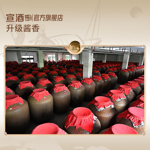 【宣酒新品】宣酒宣酱小窖酿造53度500mL小石窖酱香型国产白酒安徽名酒粮食酿造 2瓶装 商品图4