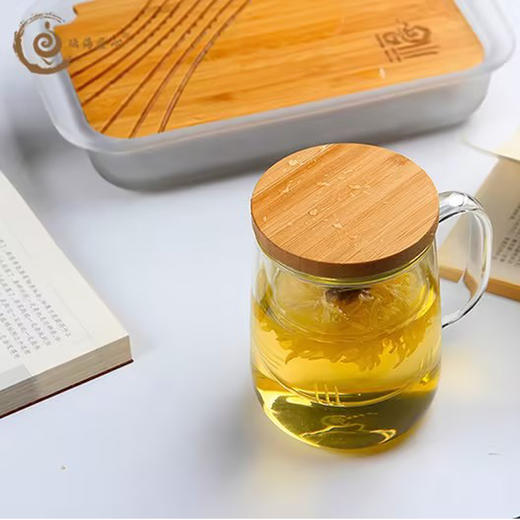 璃海匠心柔至玻璃杯耐高温三件套泡茶杯420ml 商品图1