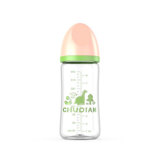 初典宽口径高硼硅玻璃奶瓶240ML 商品图1