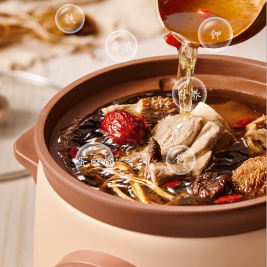 小熊（Bear）电炖锅家用智能迷你煮粥神器煲汤锅紫砂锅全自动小型 商品图3