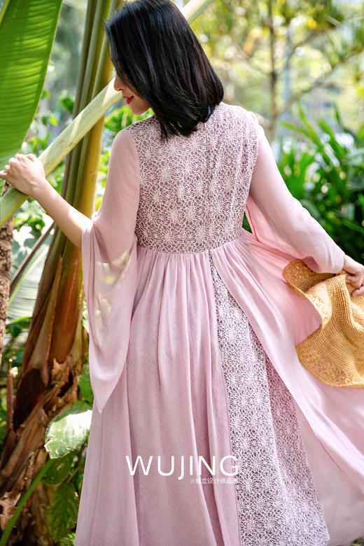 【雾境定制款】粉黛层叠飘逸仙女裙春夏秋穿三季! 2202119 商品图5