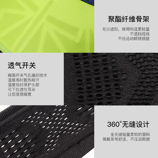 【户外常备❗️吸汗透气空顶帽】百搭利器火爆INS的遮阳帽，跑步登山夏季新款鸭舌帽男士运动发带空顶防晒帽父亲节礼物优选夏日七夕父亲节礼物新年礼盒年货礼盒 商品图3