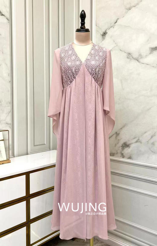 【雾境定制款】粉黛层叠飘逸仙女裙春夏秋穿三季! 2202119 商品图6