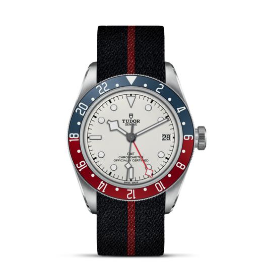 帝舵碧湾格林尼治型 | 钢表壳，直径41毫米，织纹表带 商品图1