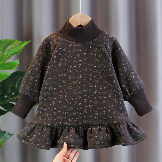 裁缝学苑TS04女童插肩袖卫衣裙纸样儿童高领裙子童装上衣服装打板 商品图2