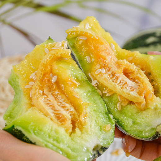 博洋9号甜瓜 蜜瓜 羊角蜜 3斤/4.5斤 家庭/彩箱装 【主发顺丰包邮】 商品图1