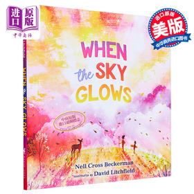 【中商原版】David Litchfield：When the Sky Glows 当天空闪亮 英文原版 精品绘本 儿童故事 Nell Cross Beckerman 4-6岁