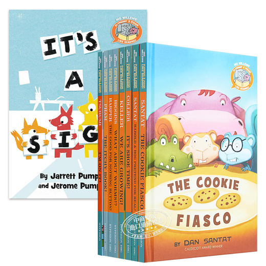 【中商原版】小猪小象第二季套装共9册 Elephant & Piggie 英文原版 进口图书 儿童动物故事绘本 爱阅读系列 英语启蒙 4-8岁 商品图0