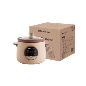 小熊（Bear）电炖锅家用智能迷你煮粥神器煲汤锅紫砂锅全自动小型