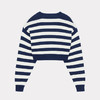 KENZO 高田贤三 女士棉质“航海条纹”针织开衫 蓝白条纹 FD52 CA356 3CG 77 商品缩略图1
