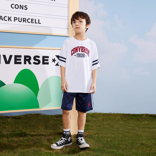 CONVERSE 夏 大童小童婴童 短袖套装 CNVN-KS-D822 商品图1