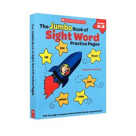 美国小学学乐高频常见词汇练习册 Scholastic The complete Jumbo Book of Sight Word Practice