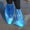 一次性长筒鞋套防水防尘塑料雨鞋套户外旅行徒步春游便携防雨鞋套雨天加厚耐磨透明塑料长筒脚套 商品缩略图2