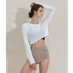 跃牌【洛水之神系列】运动长袖圆领罩衫瑜伽服HN97