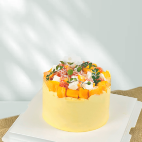 烤爱·生日蛋糕系列·杨枝甘露·芒果柚子椰奶水果·聚会生日节日【仅限深圳同城配送】