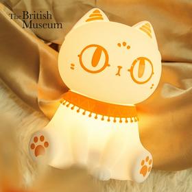 大英博物馆盖亚·安德森猫系列 萌猫拍拍灯创意伴睡灯摆件