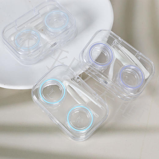 无需拧盖便携隐形眼镜盒美瞳盒子批发305 商品图3