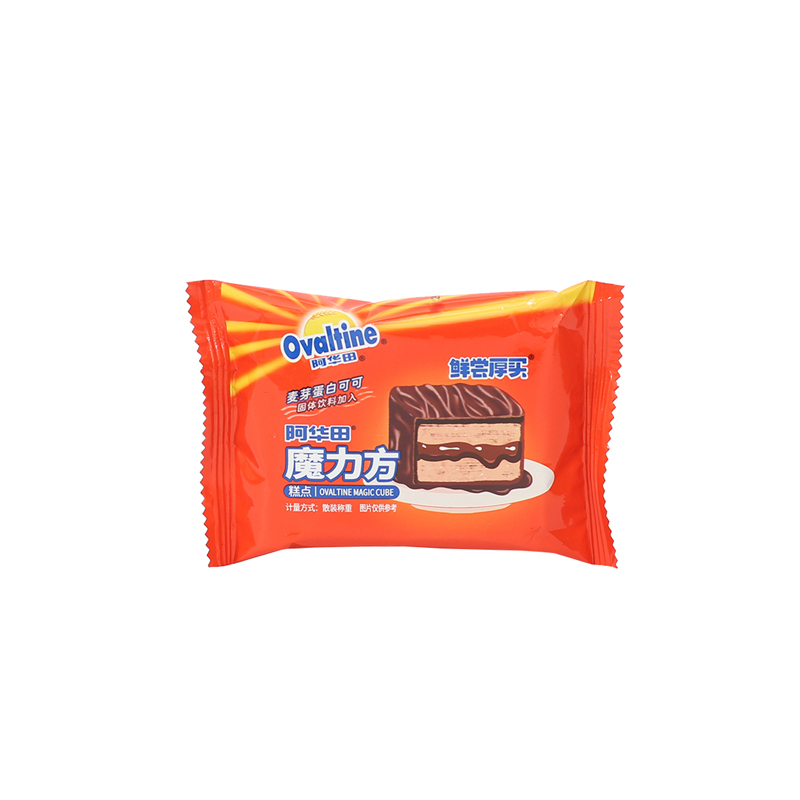 厚买阿华田夹心蛋糕魔力方巧克力派面包约30g/包