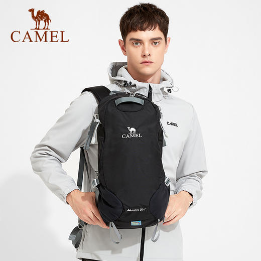 骆驼登山包轻便女户外徒步双肩包运动露营休闲旅行通勤登山背包男 1S32267148 商品图2