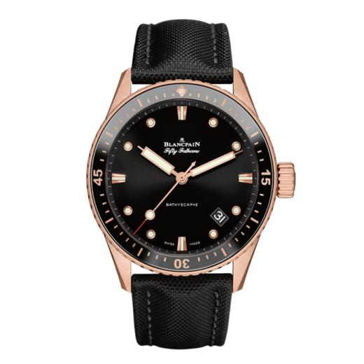宝珀 Blancpain 五十噚系列自动机械男表 5000-36S30-B52A 商品图0