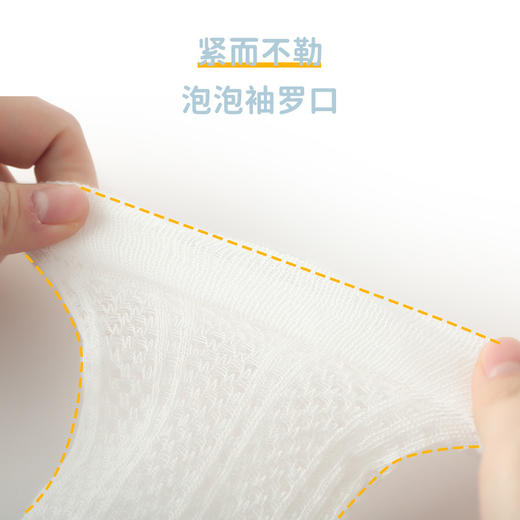 【三双组合装！宝宝防蚊袜】春夏季新品宝宝防蚊袜 网纱镂空长筒婴儿袜子 纯棉粉色女童新生袜子-QQ 商品图1