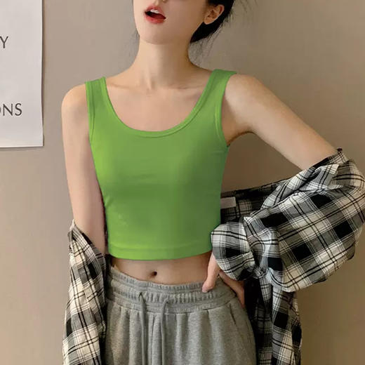 裁缝学苑AS25小吊带背心纸样女装低领露脐装短款高腰美背打底打板 商品图2